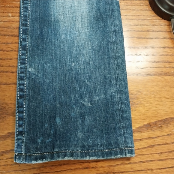 Miss Me Size 28x34 Distressed Dr Blue Denim - Picture 7 of 14